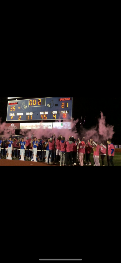 Pink Out Football Game Photo Gallery