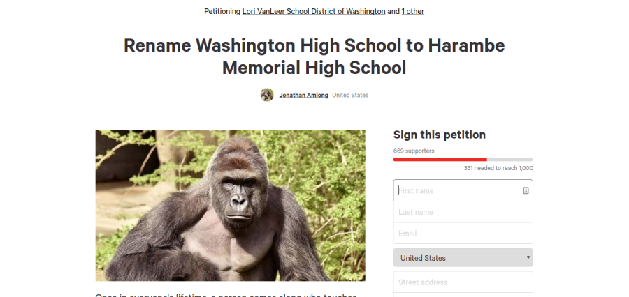 Students petition to rename WHS