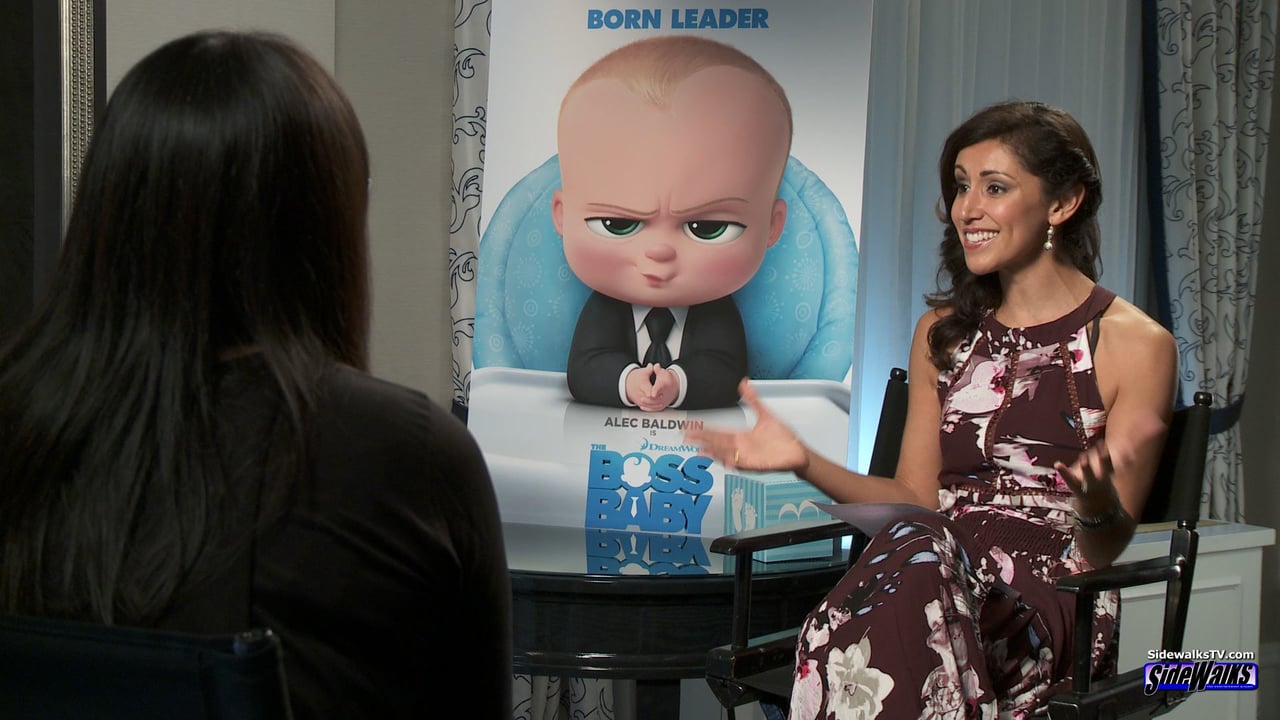 Host Veronica Castro talks to director Tom McGarth and producer Ramsey Ann Naito about their DreamWorks Animation film "The Boss Baby."