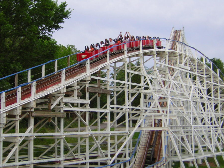 The Screaming Eagle is one roller coaster at Six Flags St. Louis. Six Flags is located in Eureka and is open from 10:30 a.m.-6 p.m., Monday through Friday, 10:30 a.m.-9 p.m. on Saturday and 10:30 a.m.-7 p.m. on Sunday.