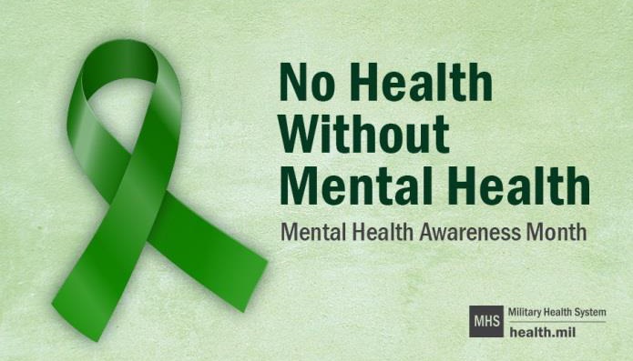 The month of May raises mental health awareness