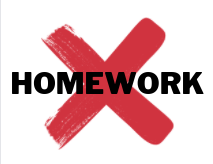 Students shouldn't be given homework